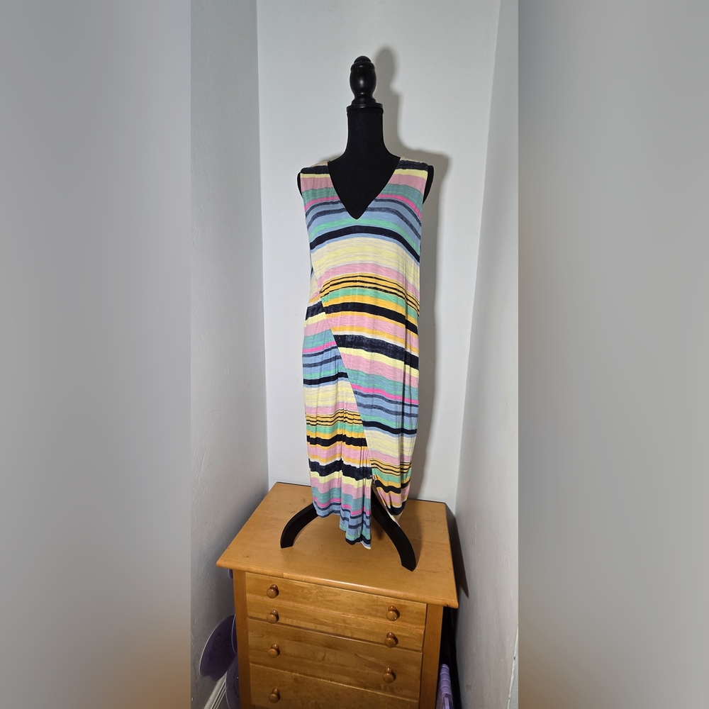 RACHEL Rachel Roy Yellow and Gray Dress